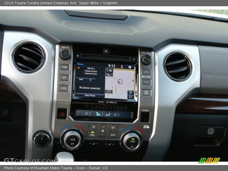 Super White / Graphite 2014 Toyota Tundra Limited Crewmax 4x4