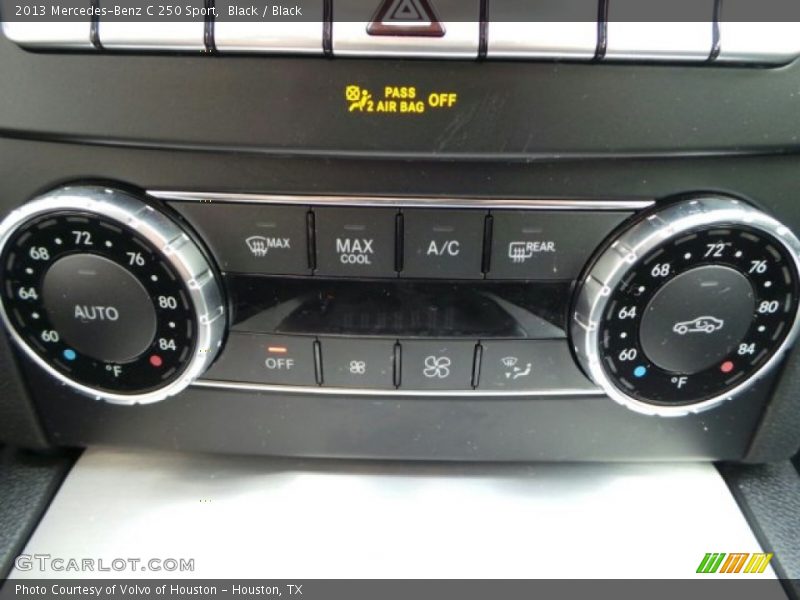 Black / Black 2013 Mercedes-Benz C 250 Sport