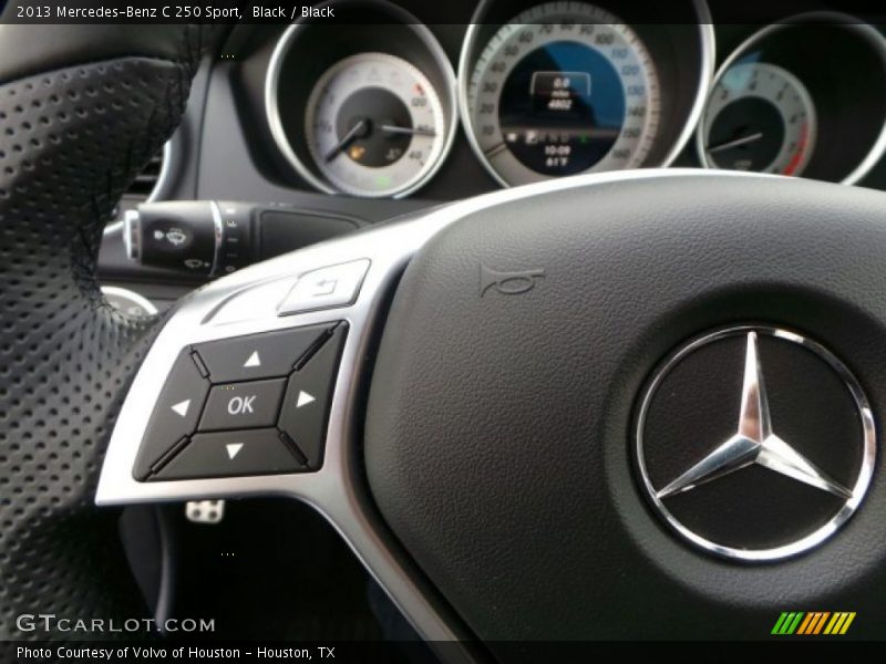 Black / Black 2013 Mercedes-Benz C 250 Sport