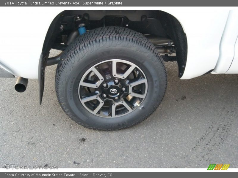 Super White / Graphite 2014 Toyota Tundra Limited Crewmax 4x4