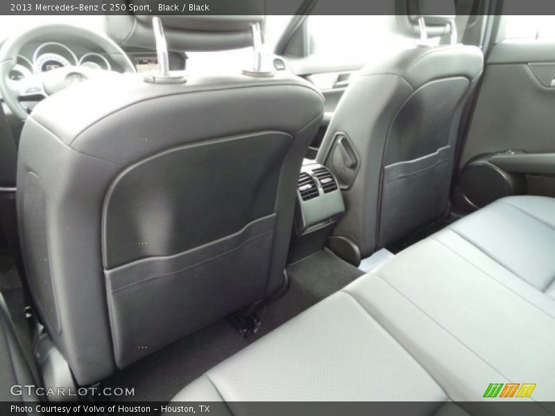 Black / Black 2013 Mercedes-Benz C 250 Sport