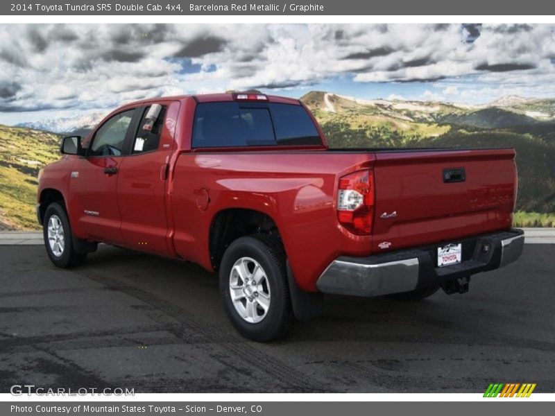Barcelona Red Metallic / Graphite 2014 Toyota Tundra SR5 Double Cab 4x4