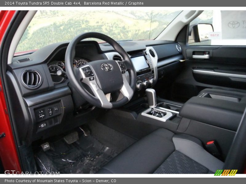 Barcelona Red Metallic / Graphite 2014 Toyota Tundra SR5 Double Cab 4x4