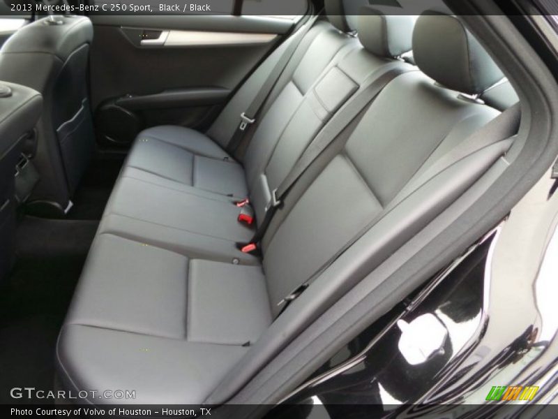 Black / Black 2013 Mercedes-Benz C 250 Sport