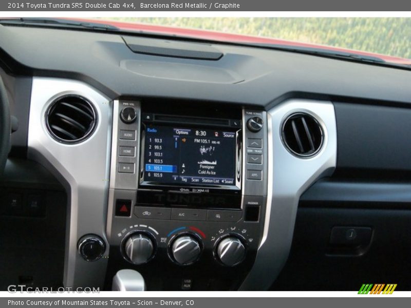Barcelona Red Metallic / Graphite 2014 Toyota Tundra SR5 Double Cab 4x4