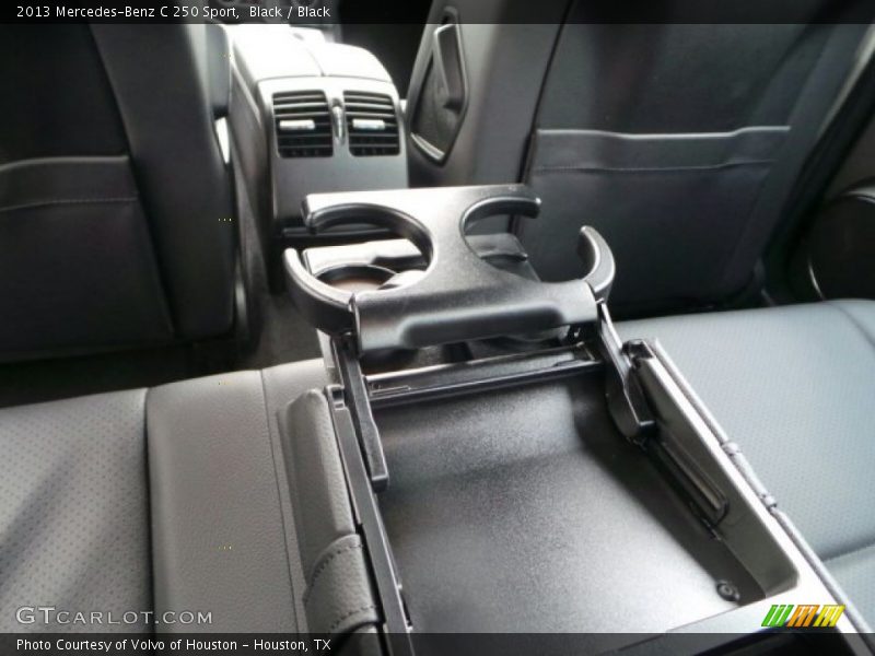 Black / Black 2013 Mercedes-Benz C 250 Sport
