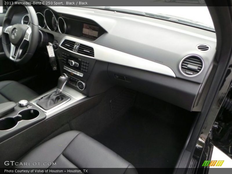 Black / Black 2013 Mercedes-Benz C 250 Sport