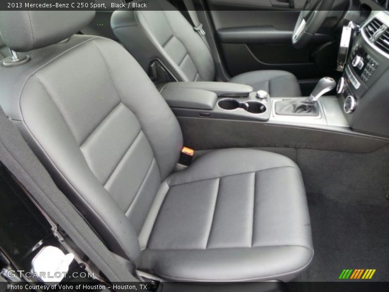 Black / Black 2013 Mercedes-Benz C 250 Sport