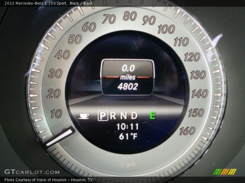 Black / Black 2013 Mercedes-Benz C 250 Sport