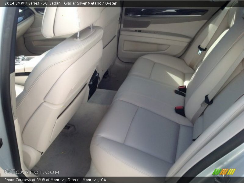Glacier Silver Metallic / Oyster 2014 BMW 7 Series 750i Sedan