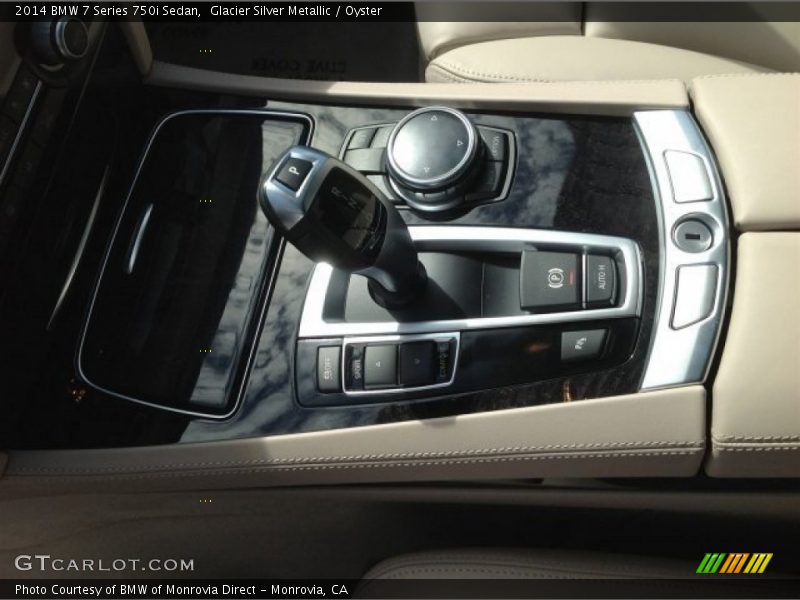 Glacier Silver Metallic / Oyster 2014 BMW 7 Series 750i Sedan