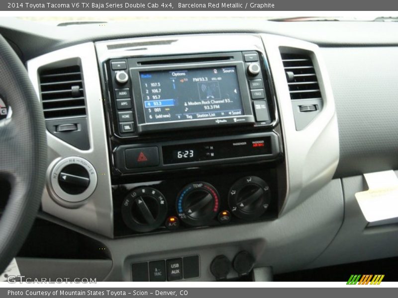Barcelona Red Metallic / Graphite 2014 Toyota Tacoma V6 TX Baja Series Double Cab 4x4