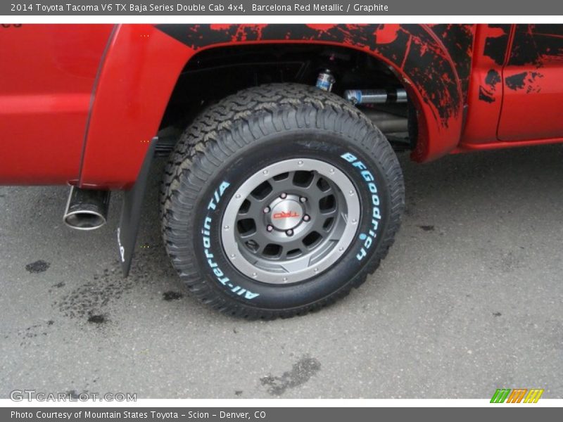  2014 Tacoma V6 TX Baja Series Double Cab 4x4 Wheel