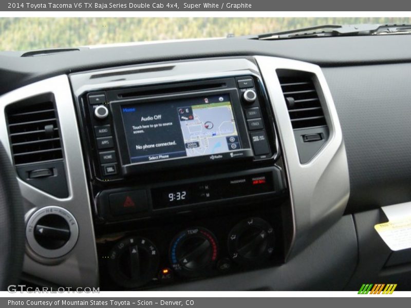 Super White / Graphite 2014 Toyota Tacoma V6 TX Baja Series Double Cab 4x4