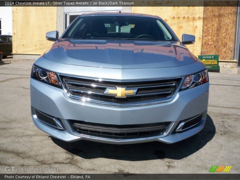 Silver Topaz Metallic / Jet Black/Dark Titanium 2014 Chevrolet Impala LT
