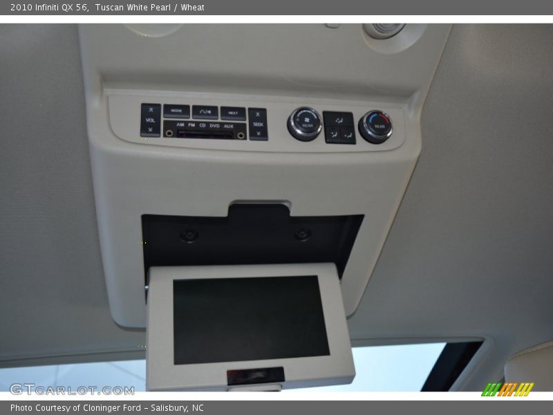 Tuscan White Pearl / Wheat 2010 Infiniti QX 56