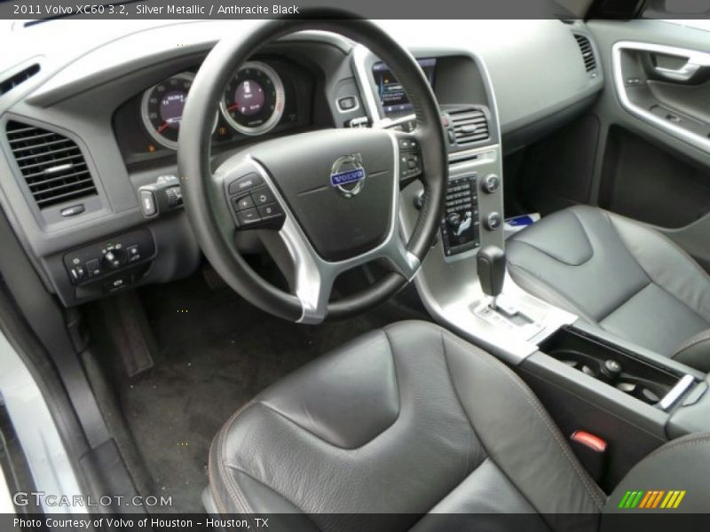 Silver Metallic / Anthracite Black 2011 Volvo XC60 3.2