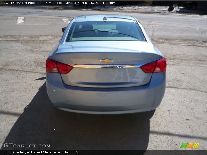 Silver Topaz Metallic / Jet Black/Dark Titanium 2014 Chevrolet Impala LT