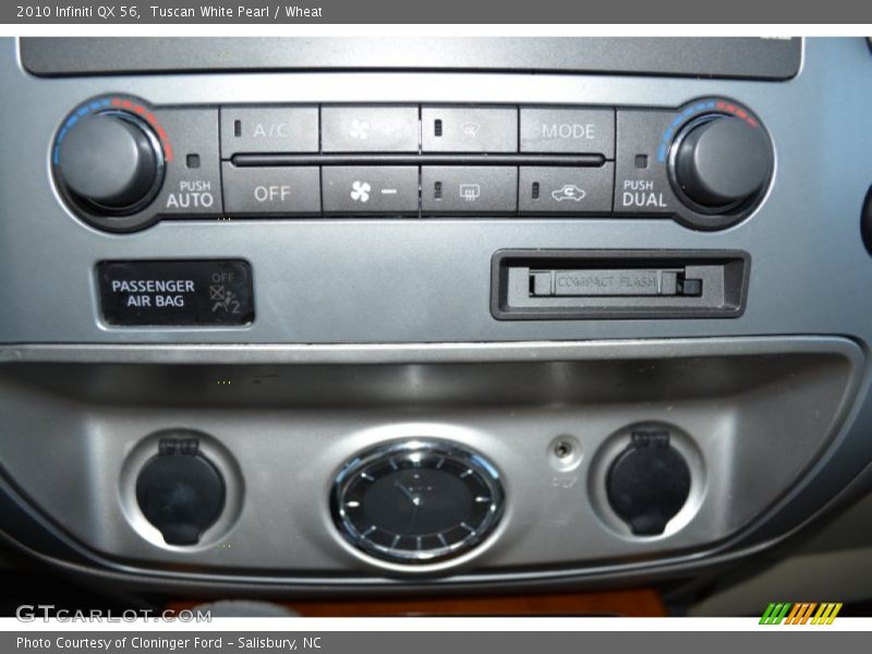 Tuscan White Pearl / Wheat 2010 Infiniti QX 56
