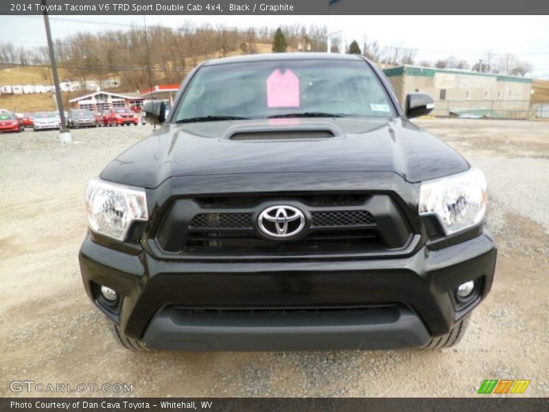 Black / Graphite 2014 Toyota Tacoma V6 TRD Sport Double Cab 4x4