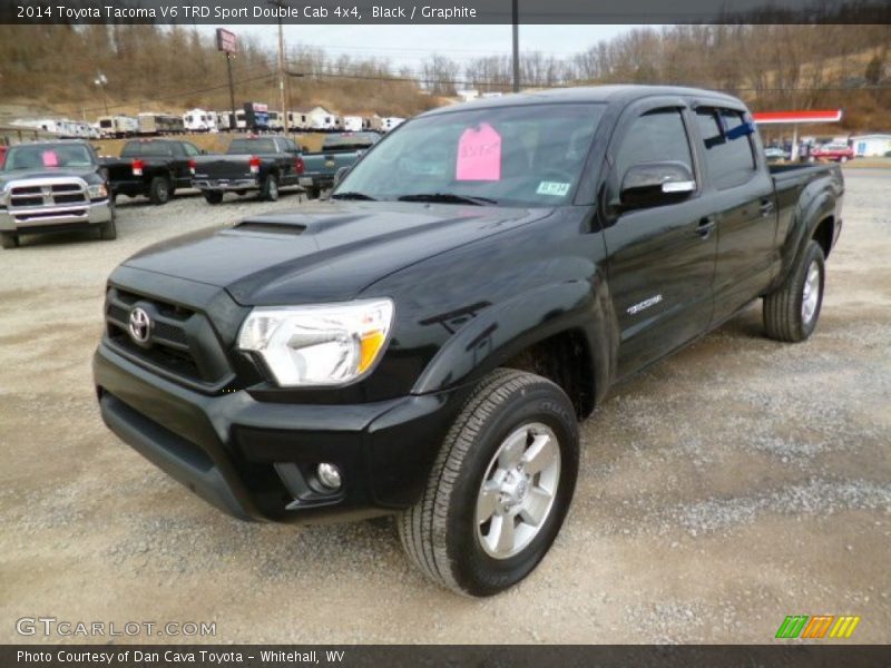 Front 3/4 View of 2014 Tacoma V6 TRD Sport Double Cab 4x4