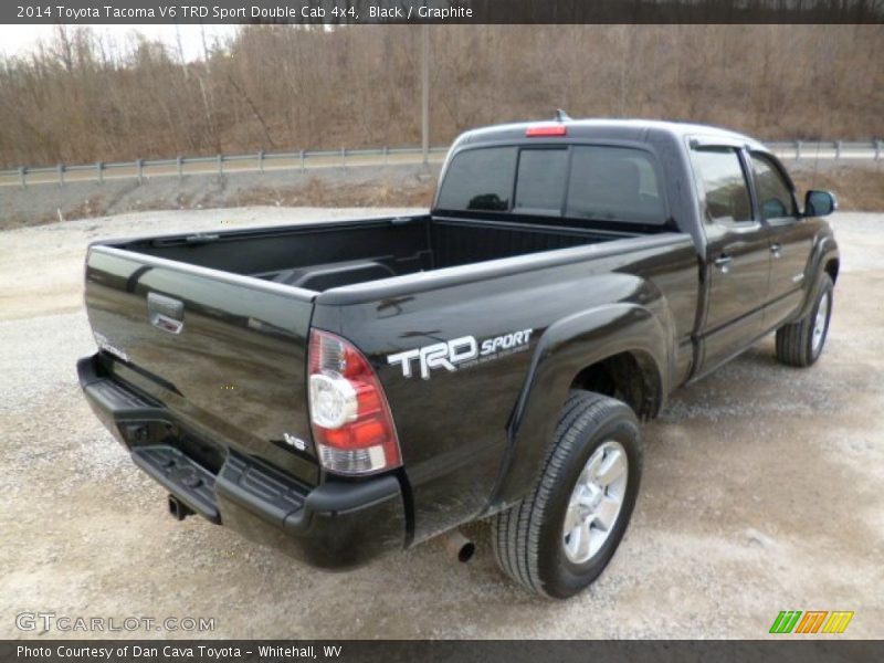 Black / Graphite 2014 Toyota Tacoma V6 TRD Sport Double Cab 4x4