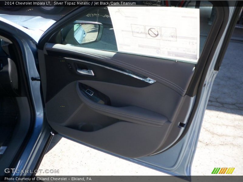 Silver Topaz Metallic / Jet Black/Dark Titanium 2014 Chevrolet Impala LT