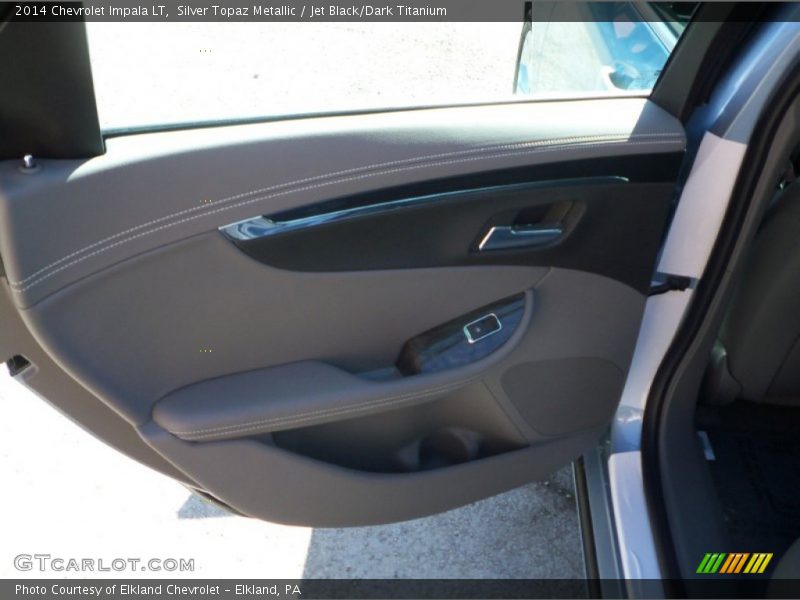Silver Topaz Metallic / Jet Black/Dark Titanium 2014 Chevrolet Impala LT
