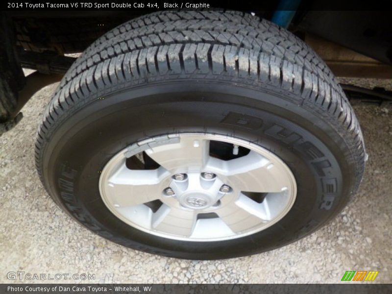 Black / Graphite 2014 Toyota Tacoma V6 TRD Sport Double Cab 4x4