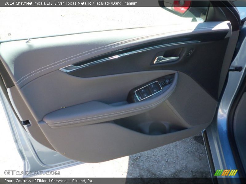 Silver Topaz Metallic / Jet Black/Dark Titanium 2014 Chevrolet Impala LT