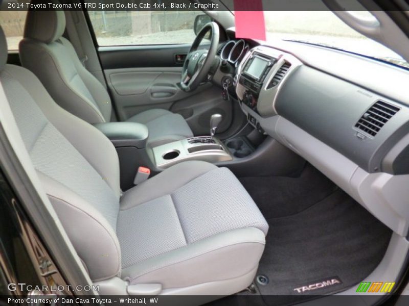 Black / Graphite 2014 Toyota Tacoma V6 TRD Sport Double Cab 4x4