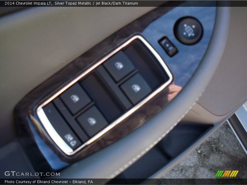 Silver Topaz Metallic / Jet Black/Dark Titanium 2014 Chevrolet Impala LT