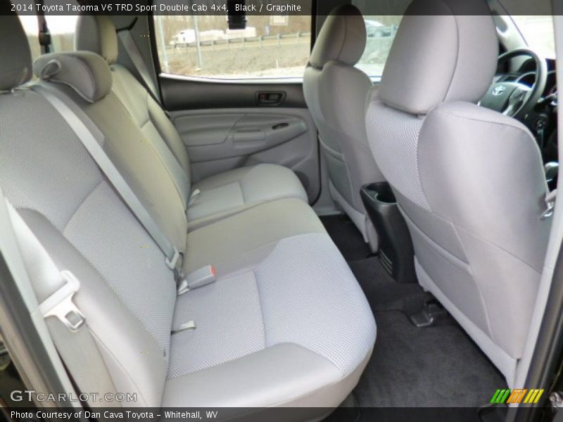 Black / Graphite 2014 Toyota Tacoma V6 TRD Sport Double Cab 4x4