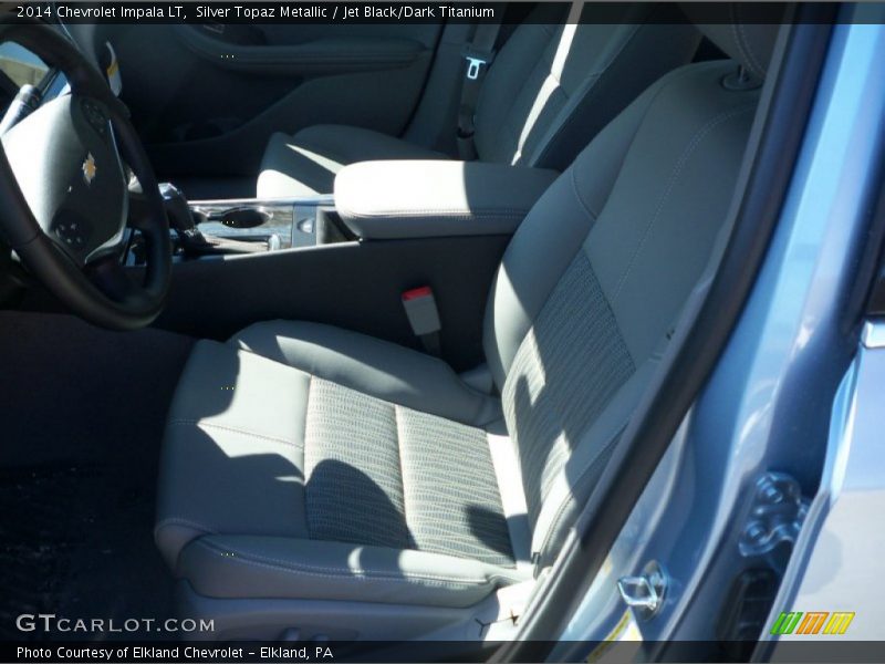 Silver Topaz Metallic / Jet Black/Dark Titanium 2014 Chevrolet Impala LT