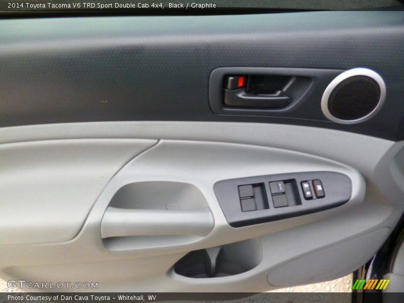 Black / Graphite 2014 Toyota Tacoma V6 TRD Sport Double Cab 4x4