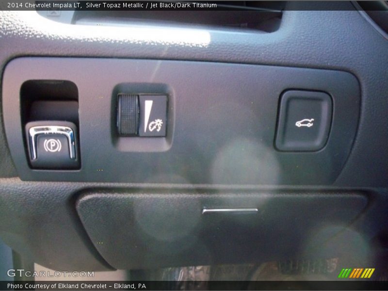 Silver Topaz Metallic / Jet Black/Dark Titanium 2014 Chevrolet Impala LT
