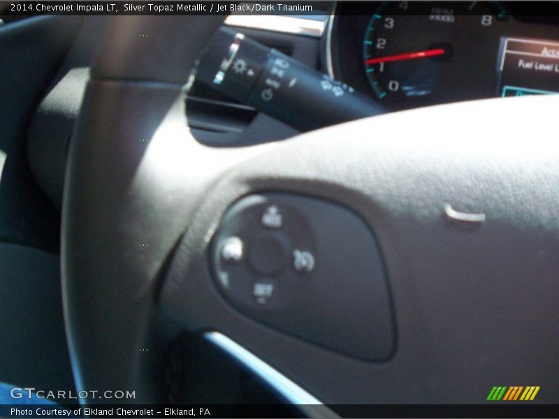 Silver Topaz Metallic / Jet Black/Dark Titanium 2014 Chevrolet Impala LT