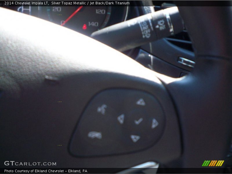 Silver Topaz Metallic / Jet Black/Dark Titanium 2014 Chevrolet Impala LT