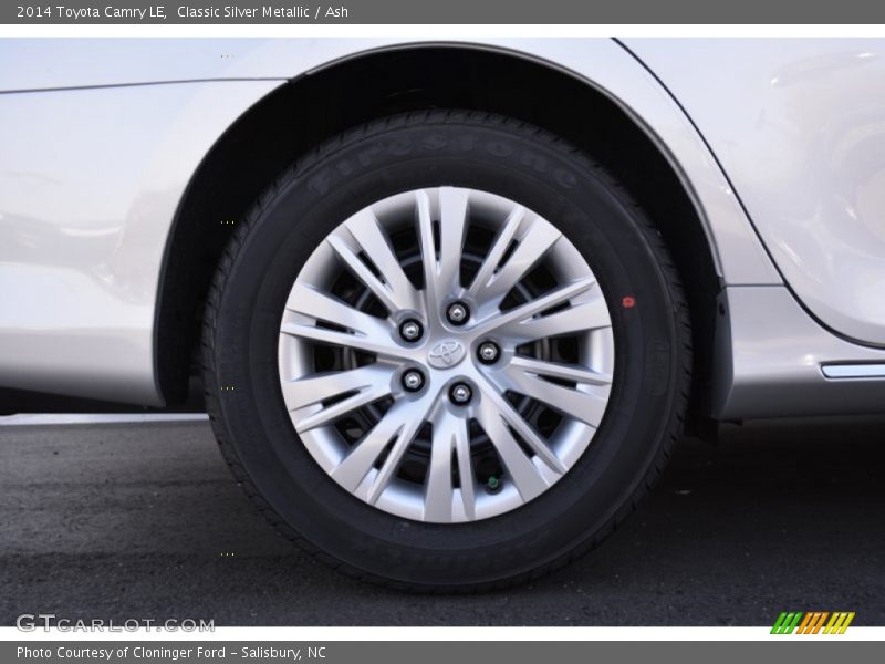 Classic Silver Metallic / Ash 2014 Toyota Camry LE