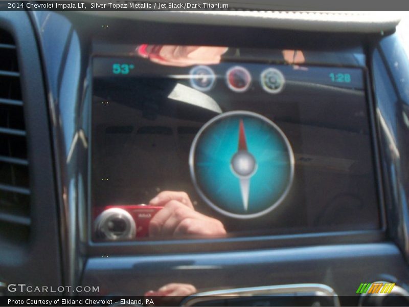 Silver Topaz Metallic / Jet Black/Dark Titanium 2014 Chevrolet Impala LT