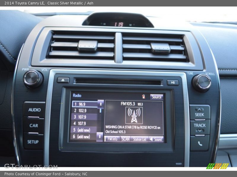 Classic Silver Metallic / Ash 2014 Toyota Camry LE