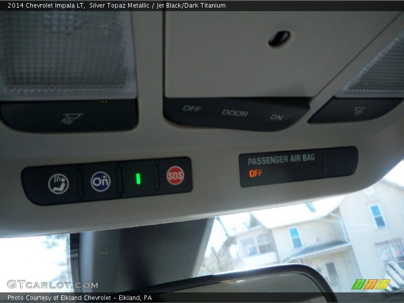 Silver Topaz Metallic / Jet Black/Dark Titanium 2014 Chevrolet Impala LT