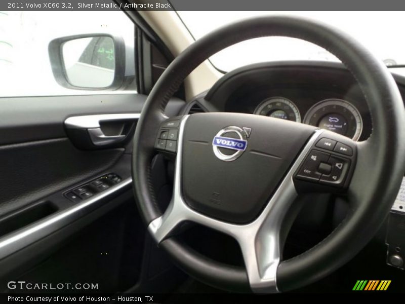Silver Metallic / Anthracite Black 2011 Volvo XC60 3.2