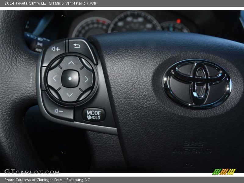 Classic Silver Metallic / Ash 2014 Toyota Camry LE
