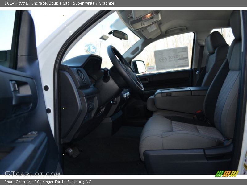 Super White / Graphite 2014 Toyota Tundra SR Double Cab