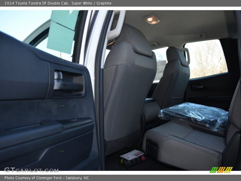 Super White / Graphite 2014 Toyota Tundra SR Double Cab