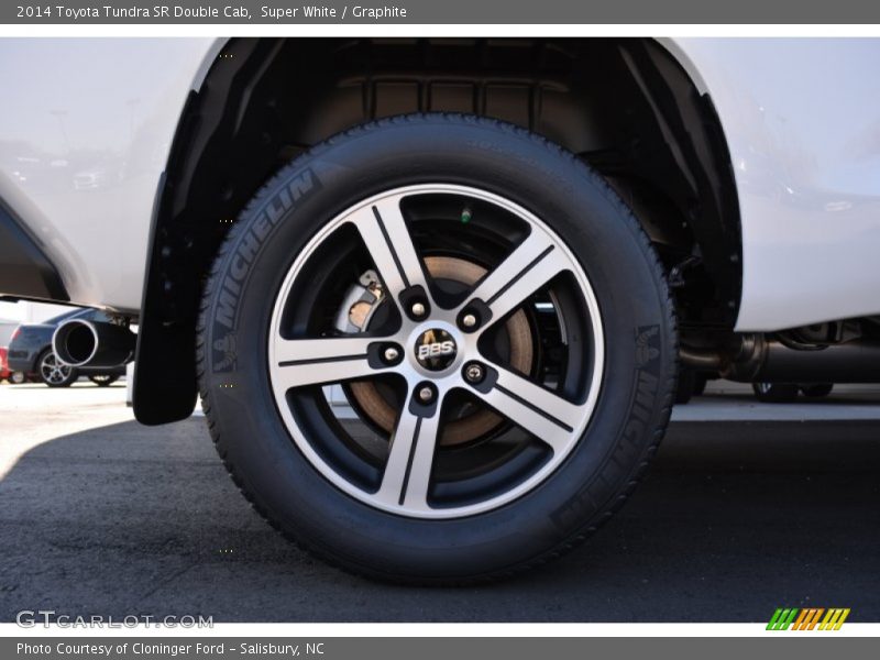 Super White / Graphite 2014 Toyota Tundra SR Double Cab