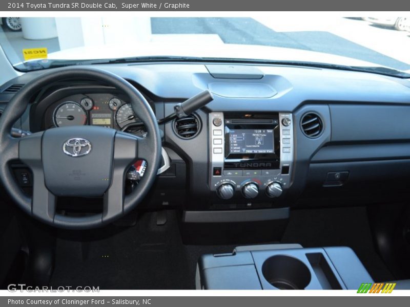 Super White / Graphite 2014 Toyota Tundra SR Double Cab