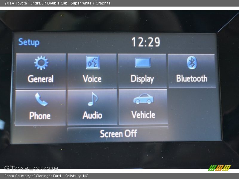 Super White / Graphite 2014 Toyota Tundra SR Double Cab