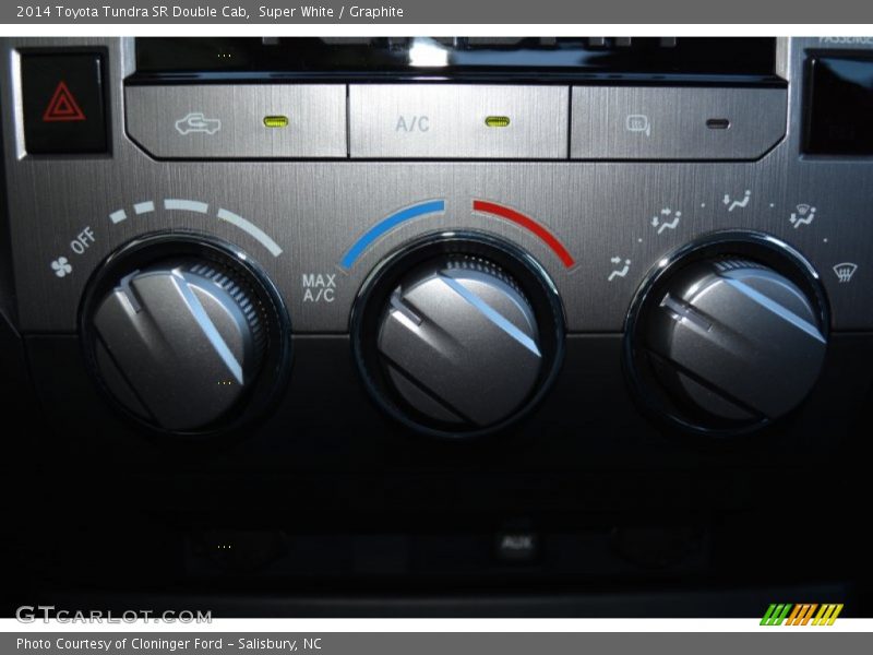 Super White / Graphite 2014 Toyota Tundra SR Double Cab